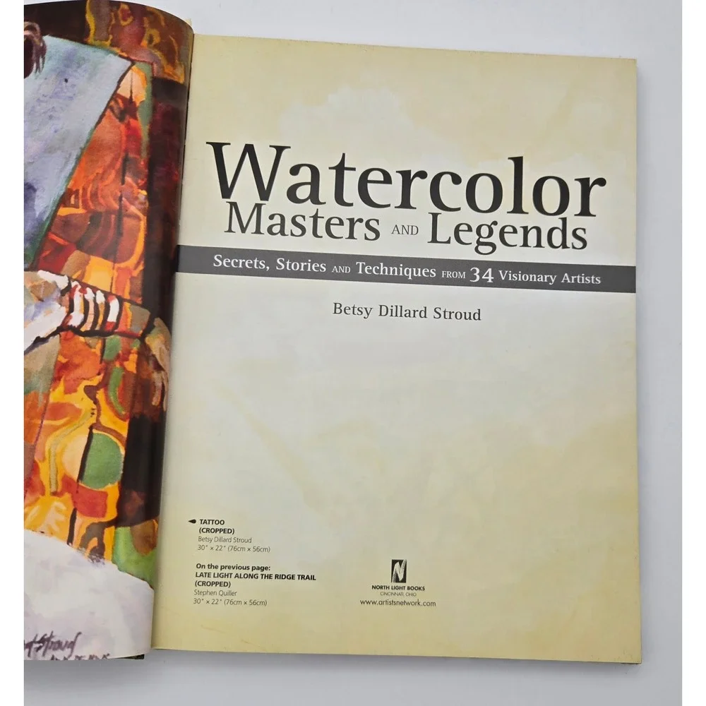 North Light Books watercolor masters